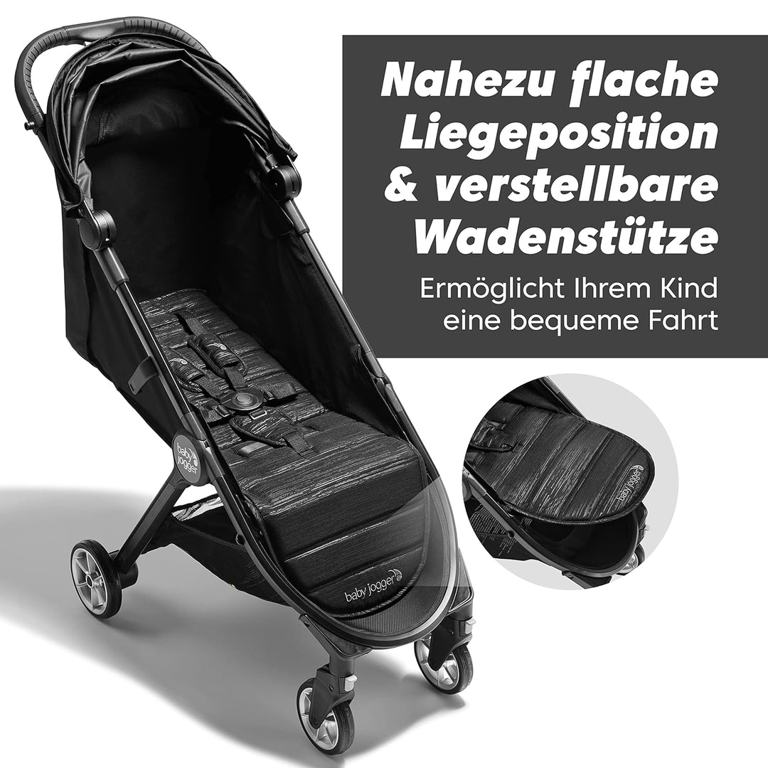 Baby Jogger City Tour 2 Reisebuggy | Kleiner, leichter und kompakter Buggy mit Einhandfalt | Pitch B