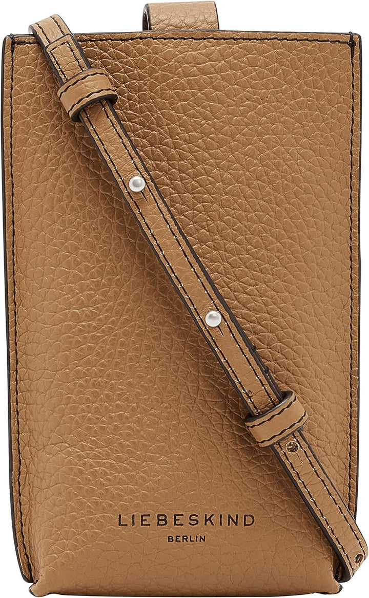 Liebeskind Damen Mia Mobile Pouch Neck Accessories Tiramisu, Tiramisu