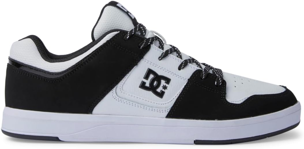 DC Shoes Herren Shoes Cure Sneaker 46 EU Wt Blk Cbn, 46 EU Wt Blk Cbn