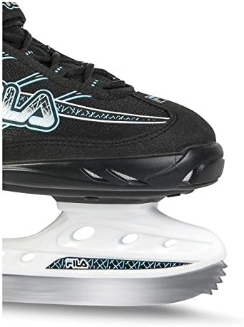 FILA Damen Schlittschuhe Primo Ice UK 6.5/EU 40 Schwarz/Hellblau, UK 6.5/EU 40 Schwarz/Hellblau