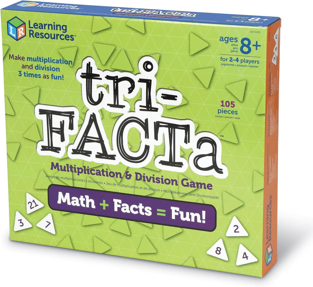 Learning Resources tri-FACTa Multiplikations- & Divisions-Spiel