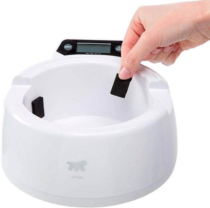 Ferplast COMEDERO Optima Con BALANZA DIGITAL 20X21,3X9,6CM