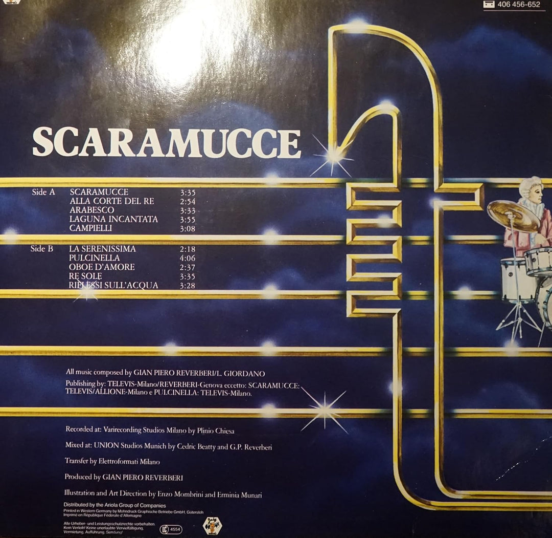 Scaramucce, Audio-CD