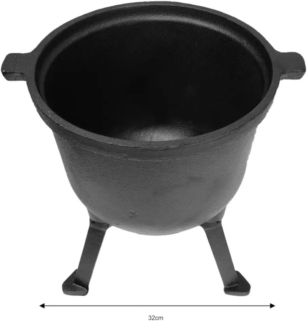 7L Kazan Jagdkessel Gusseiserner Kessel Kesselgulasch Gulaschtopf KINGHOFF KH-2232
