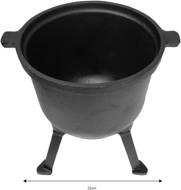 7L Kazan Jagdkessel Gusseiserner Kessel Kesselgulasch Gulaschtopf KINGHOFF KH-2232