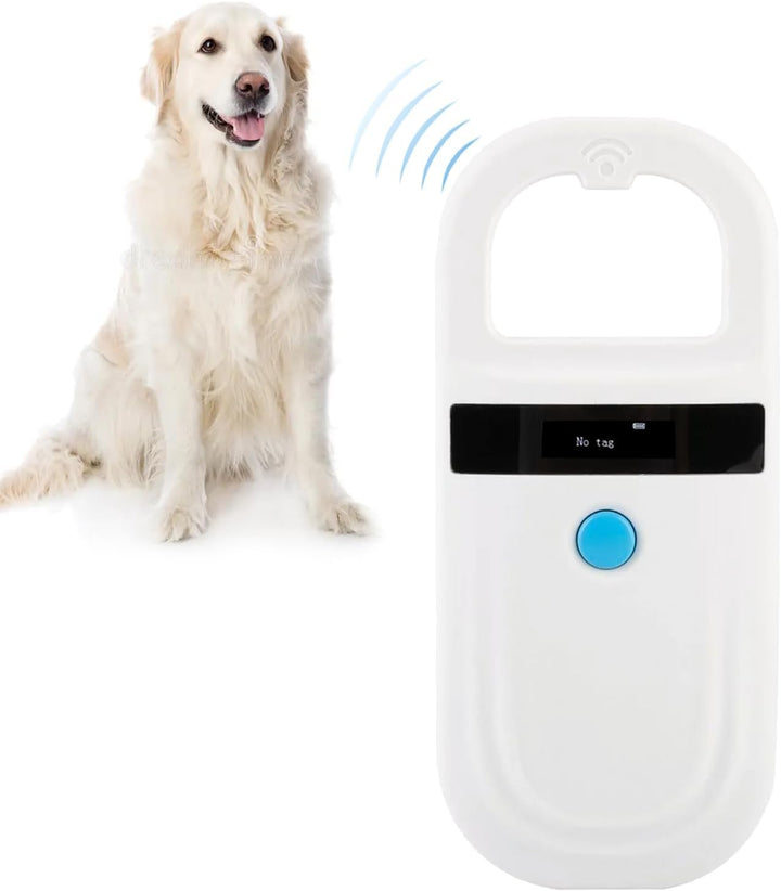 Honiwu Haustier-Mikrochip Scanner, 134,2Khz/125Khz Tier Chip Reader, Haustier-Leser, Wiederaufladbar