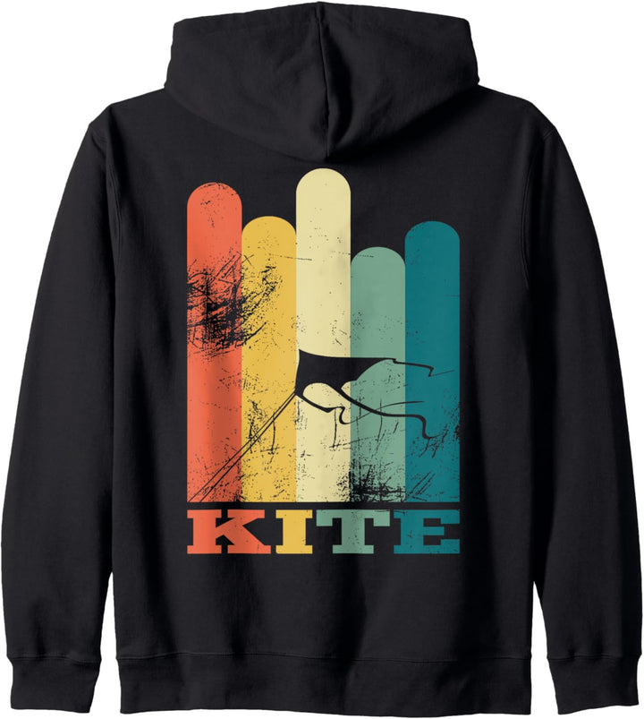 Flugdrache Lenkdrachen Set Trickflug Axel Wind Kitesport Kapuzenjacke