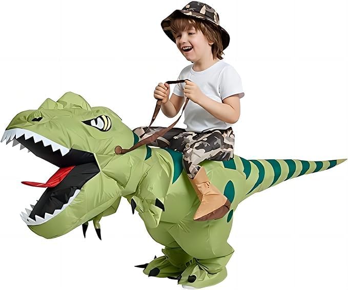 FXICH Aufblasbare Dion Kostüme Aufblasbare Dinosaurier Kostüm Erwachsene dinosaur Anzug Karneval Par