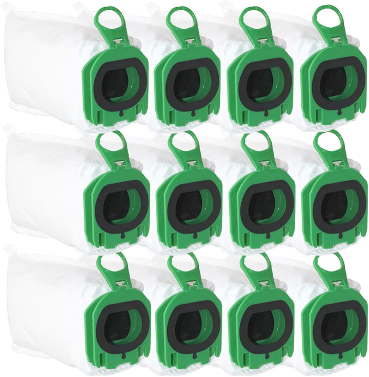 12 Stück Staubsaugerbeutel für Vorwerk Kobold VB100 Filtertüten Ersatz Beutel Zubehör Staubbeutel fü