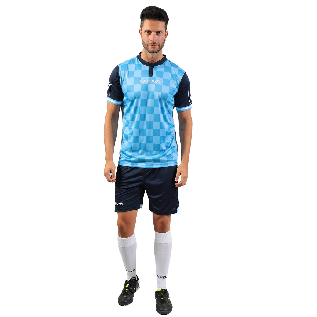 Givova Competition, Kit Fussball Unisex – Erwachsene M himmlisch/blau, M himmlisch/blau