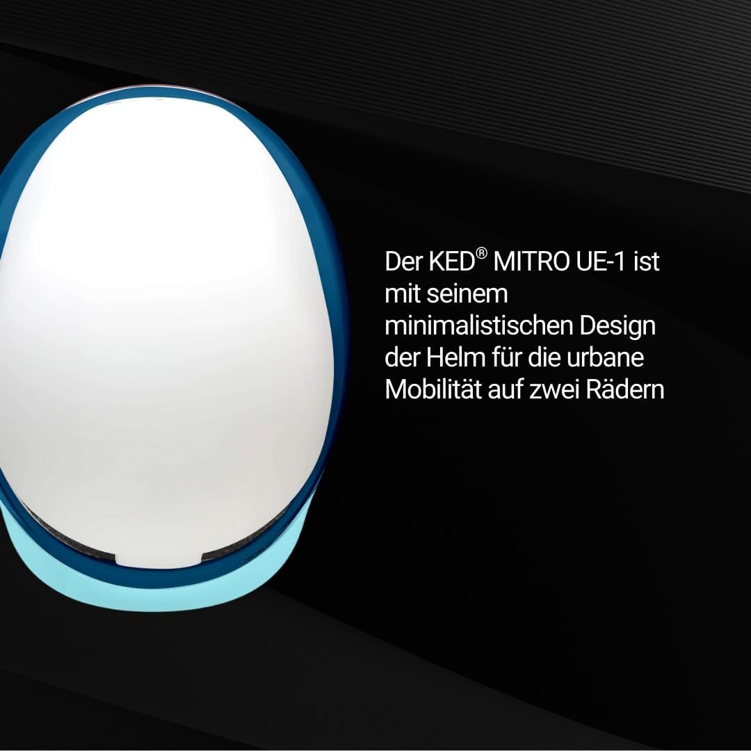 KED Mitro UE-1 Helm Für E-Bike, City & Pendler | Urban Fahrradhelm Mit MIPS, BOA-System & Belüftung