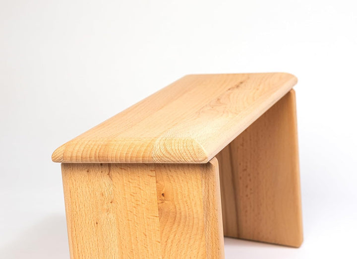 Generisch Meditationsbank - verschiedenen Höhen - Buche und Birke - handgefertigt Buche 42x16x23/21c
