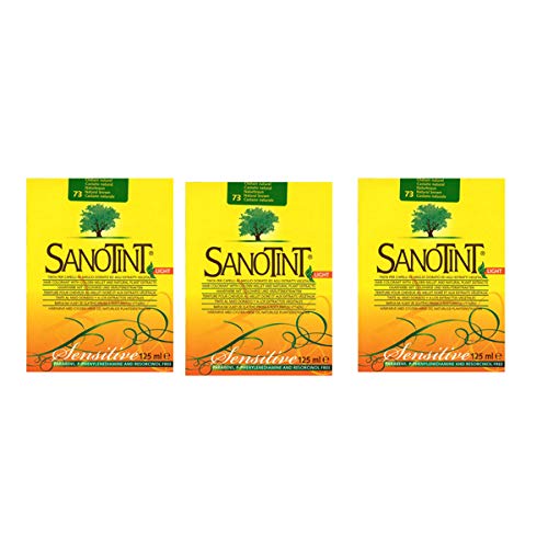SANOTINT SENSITIVE FARBE 73 NATURBRAUN -3 CONFEZIONI- 3X125 ML
