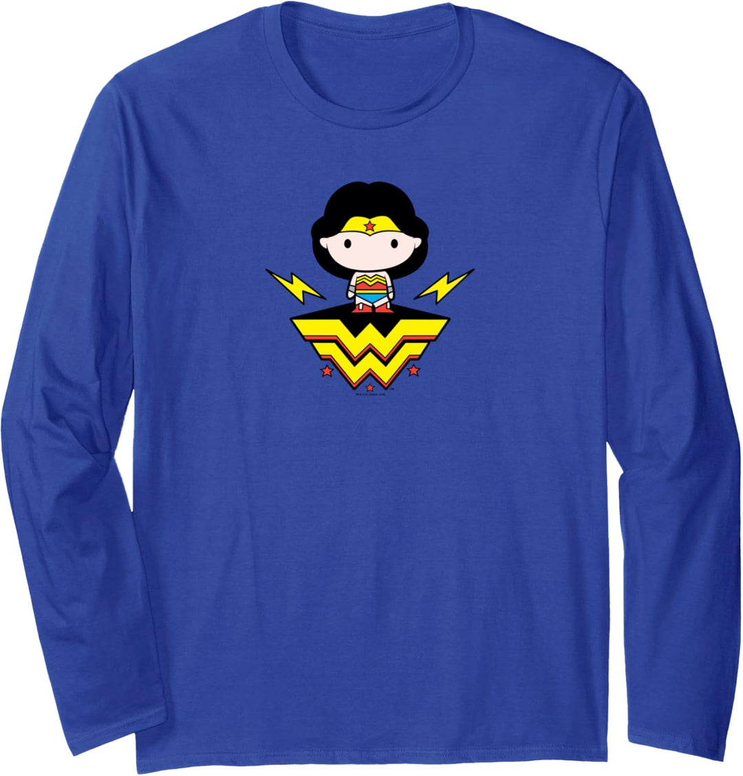 Wonder Woman Mighty Chibi Langarmshirt