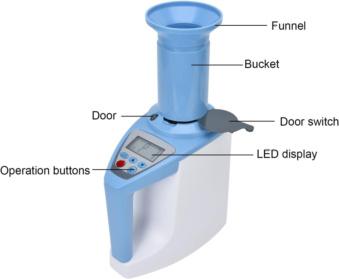 Smart Grain Moisture Meter, Hochgenauer digitaler Grain Moisture Analyzer,Getreidefeuchtemessgerät G