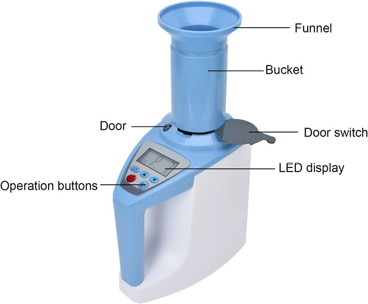 Smart Grain Moisture Meter, Hochgenauer digitaler Grain Moisture Analyzer,Getreidefeuchtemessgerät G