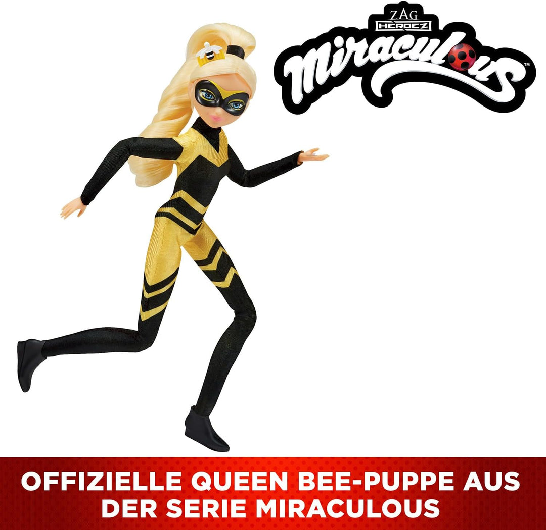 Bandai - Miraculous Ladybug - Ankleidepuppe 26 cm - Queen Bee - P50003, Queen Bee