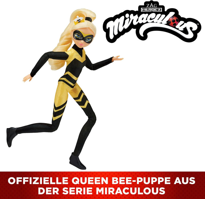 Bandai - Miraculous Ladybug - Ankleidepuppe 26 cm - Queen Bee - P50003, Queen Bee