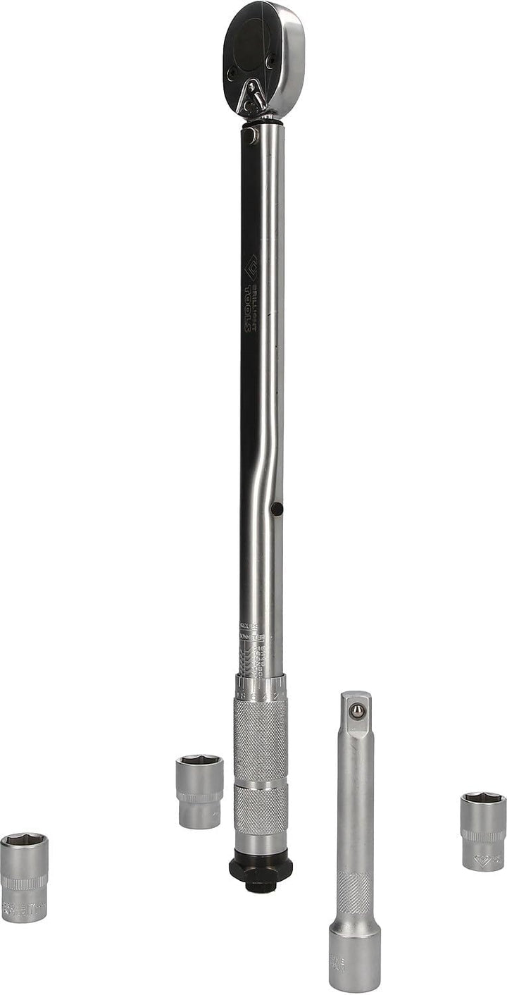 BRILLIANT TOOLS BT142005 Drehmomentschlüssel-Satz, 5-tlg [Powered by KS TOOLS] 5-tlg. 28 - 200 Nm, 5