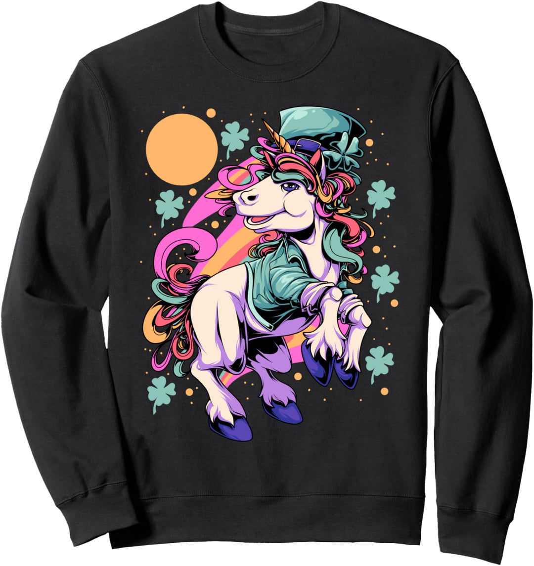 Glückliches Einhorn Sweatshirt