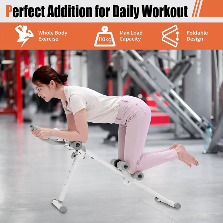 TechFit Multifunktions-Bank Total Trainer – Revolutionäre Bauchbank, faltbar, ideal für Bauchmuskeln