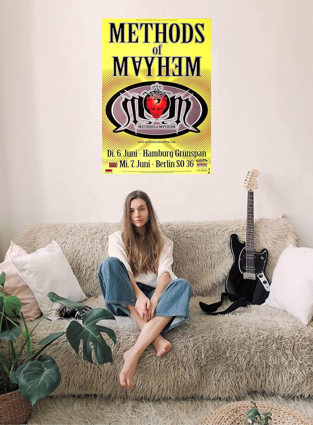 Methods of Mayhem - Live In Concert, Hamburg 2005 » Konzertplakat/Premium Poster | Live Konzert Vera