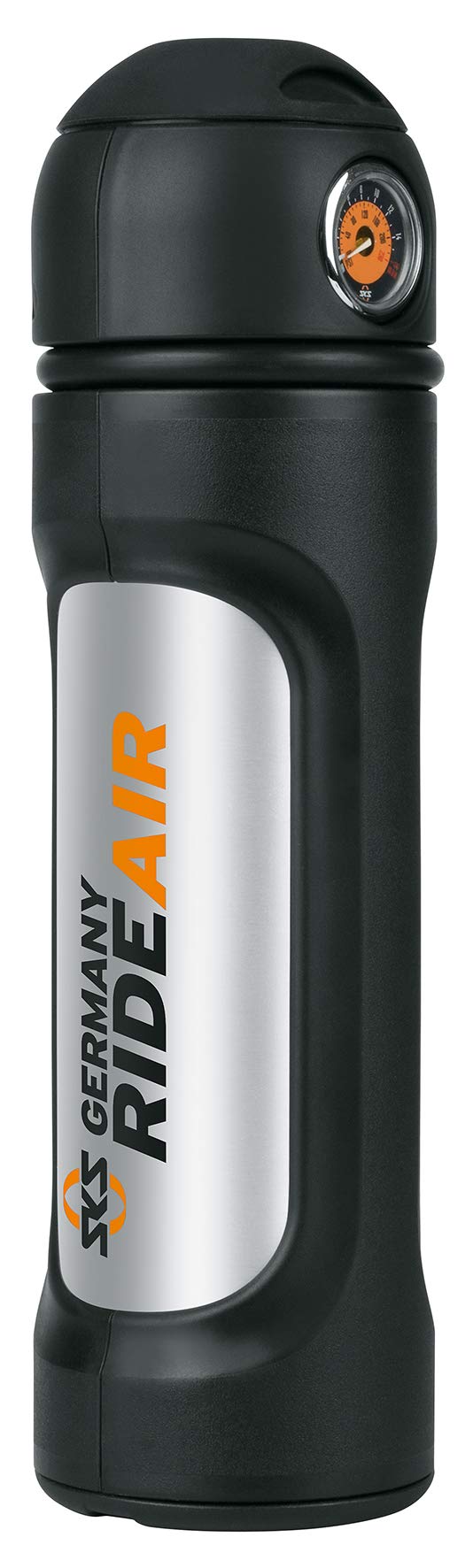 SKS GERMANY Unisex – Erwachsene Rideair Fahrradpumpe, schwarz, 1size