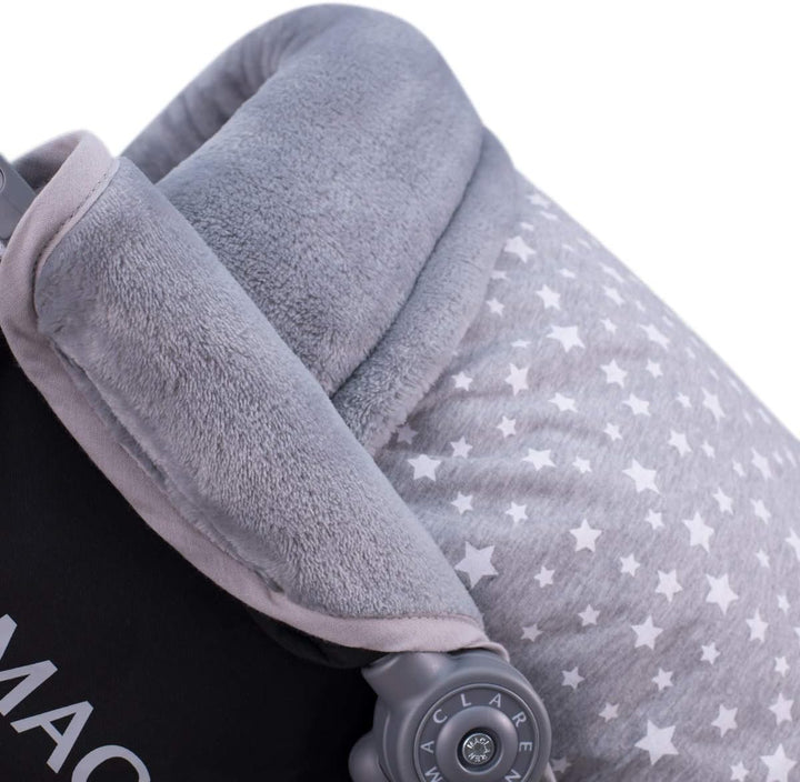 JYOKO KIDS Fusssack Kompatibel mit Maclaren, White Star FLEECE