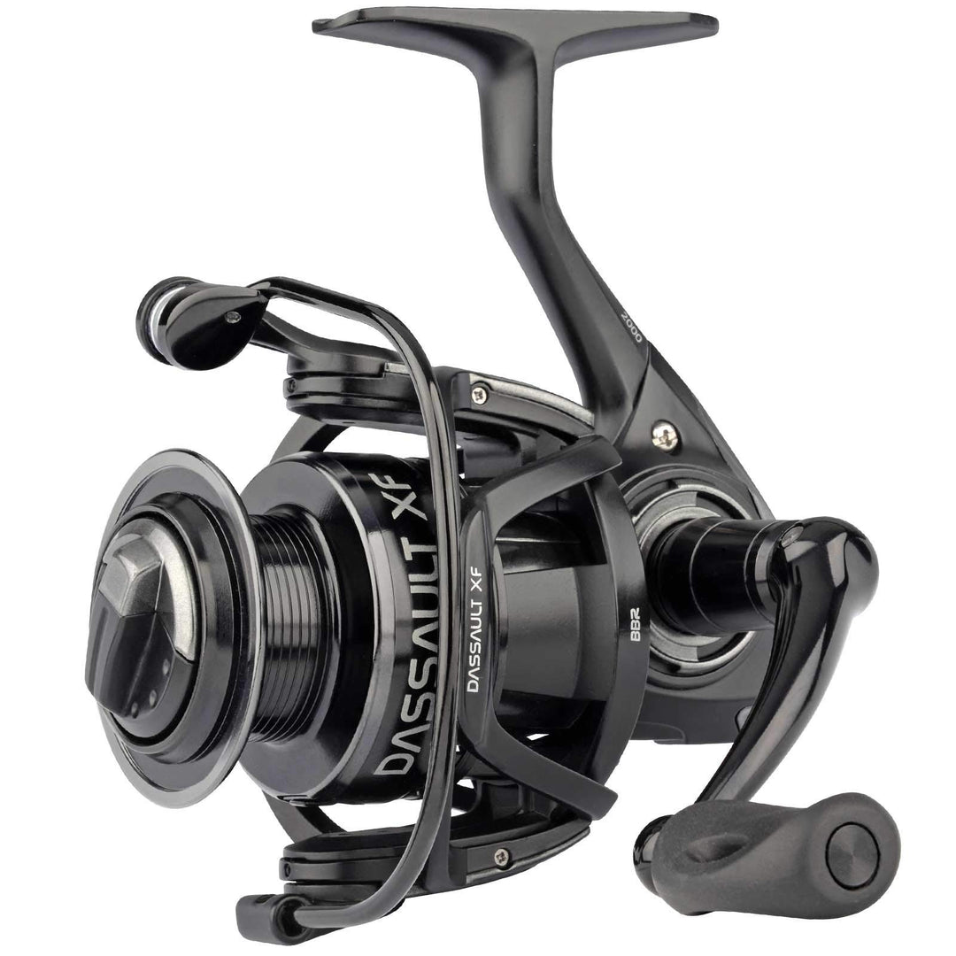 Spro XF Dassault 4000 Stationärrolle, Angelrolle zum Hechtangeln, Hechtrolle zum Spinnfischen, Rolle