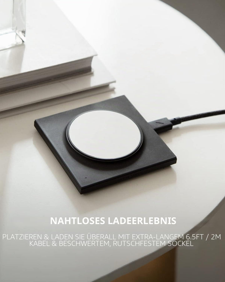 Native Union Drop Magnetisches Kabelloses Ladegerät–MagSafe-Kompatibel für iPhone 14/14 Plus / 14 Pr