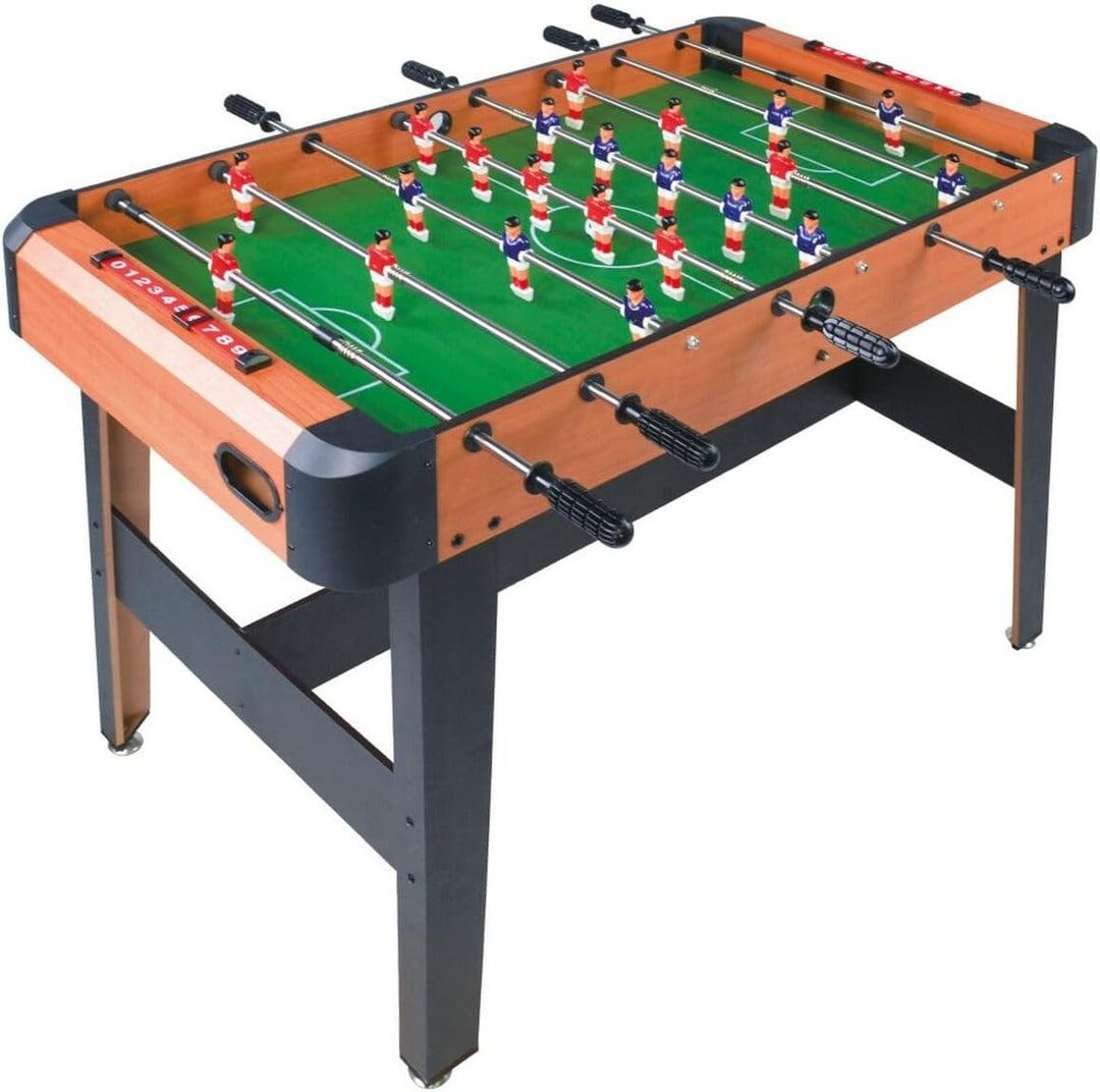 ColorBaby 85334 CBGames Holzkicker, 121 x 61 x 79 cm Tischkickertisch 121 x 61 x 79 cm, Tischkickert