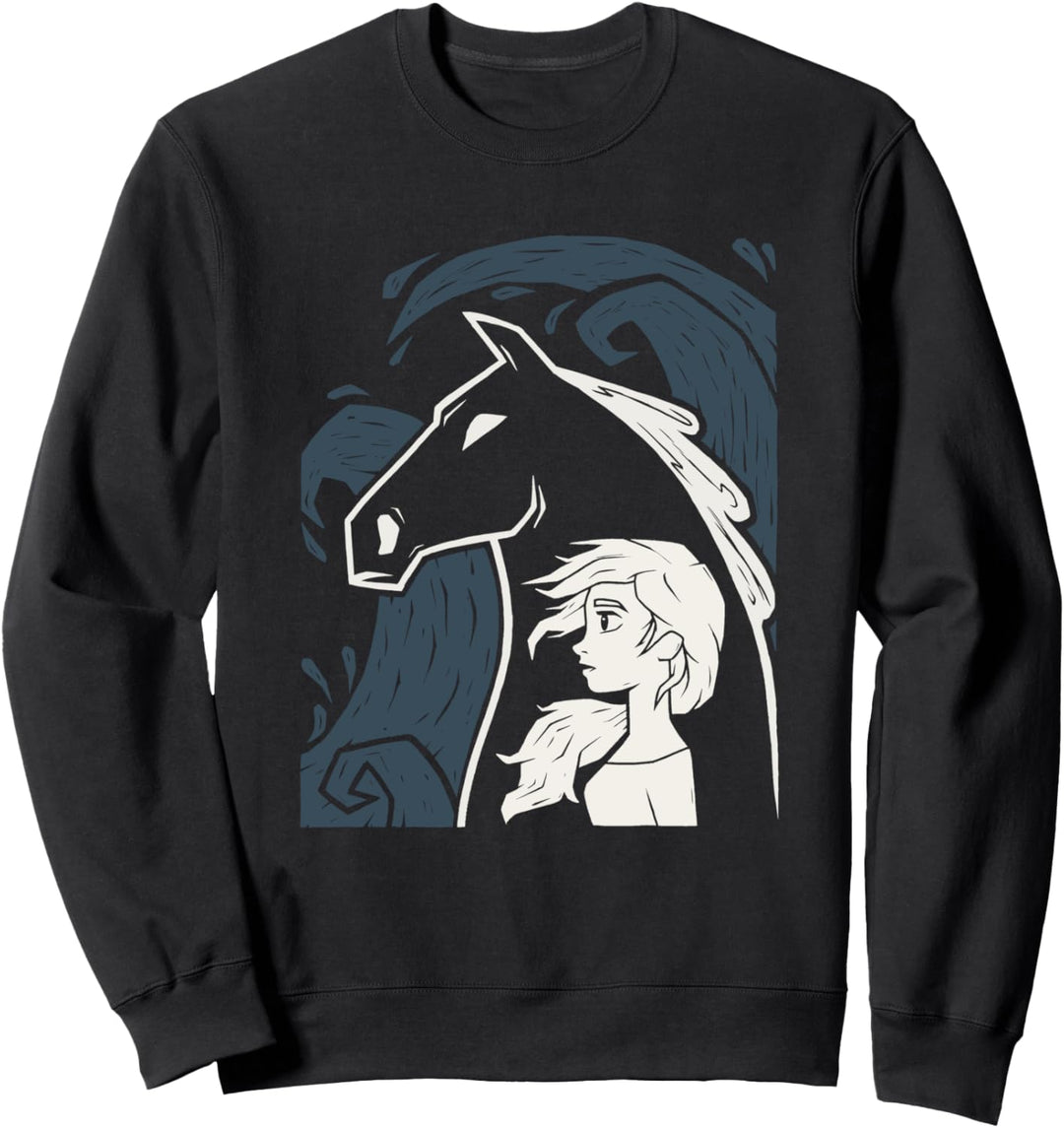 Disney Frozen 2 The Nokk and Elsa Sweatshirt