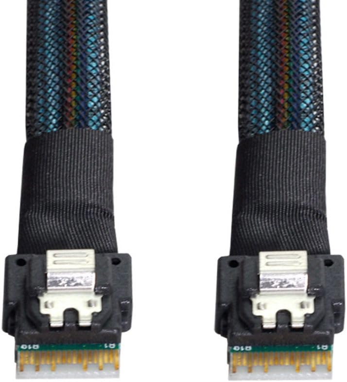 ChenYang CY SFF-8654 4i 38Pin Host Stecker auf SFF-8654 38Pin Stecker PCI-E Slimline SAS Zielkabel 4