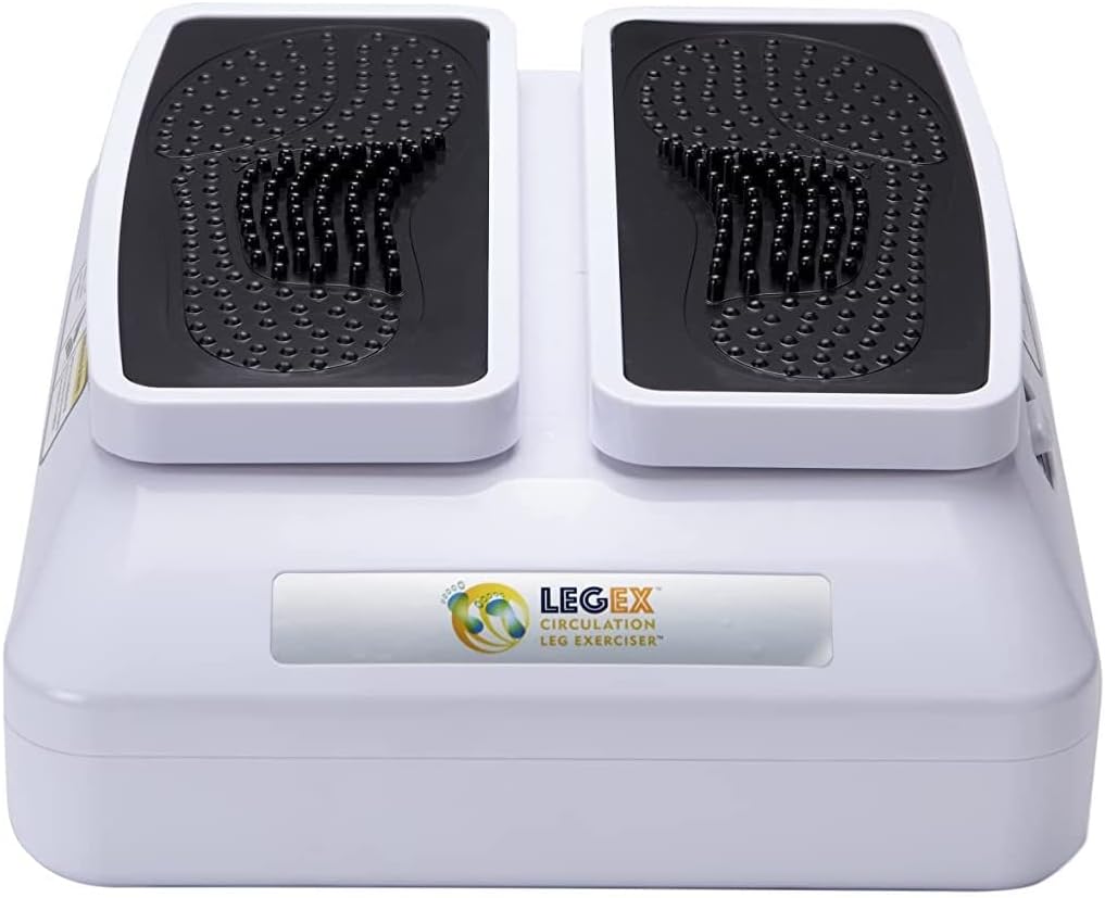 BioEnergiser Leg Exerciser Pro Bein-Trainer I passives Training für Jung &amp; Alt - 3 Stufen - inkl. Fe