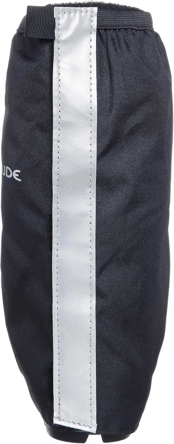 VAUDE Bike Gaiter - Wasserdichte Fahrradüberschuhe mit Reflektoren | Regenschutz Gamaschen für Fahrr