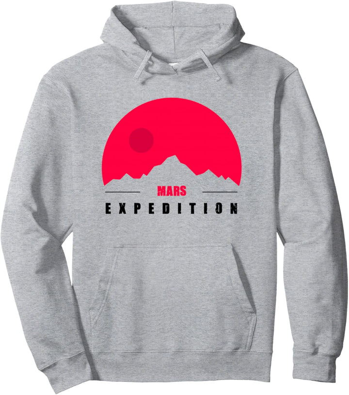 Marsexpedition Weltraummission Pullover Hoodie