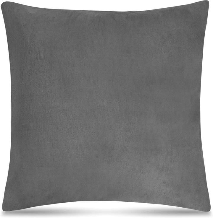 normani Weiche Flanell Dekokissen Kissenbezüge mit und ohne Füllung 45x45 cm Sofkissen Couchkissen W
