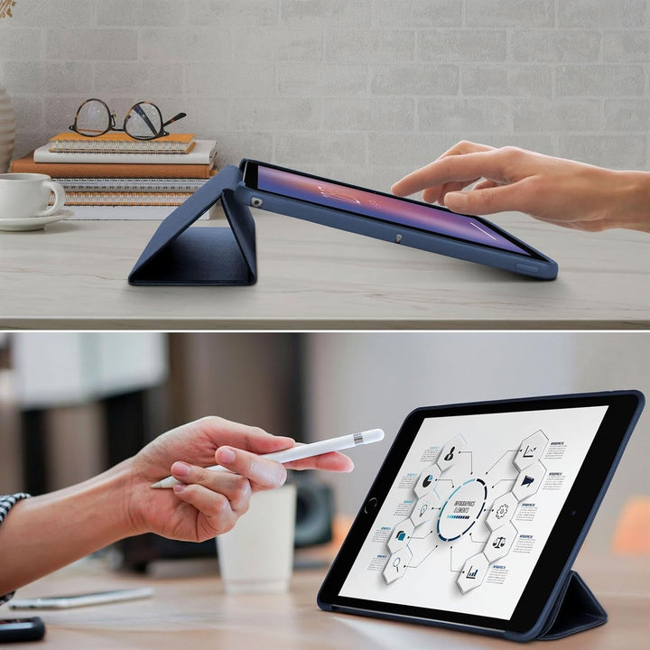 ONEFLOW Hülle kompatibel mit iPad Mini 2.-5. Generation - Dünne Schutzhülle mit Ständer und Auto Sch