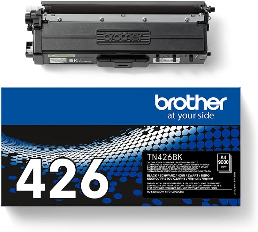 Brother TN426BK Schwarz Original Toner Pack of 1, Schwarz