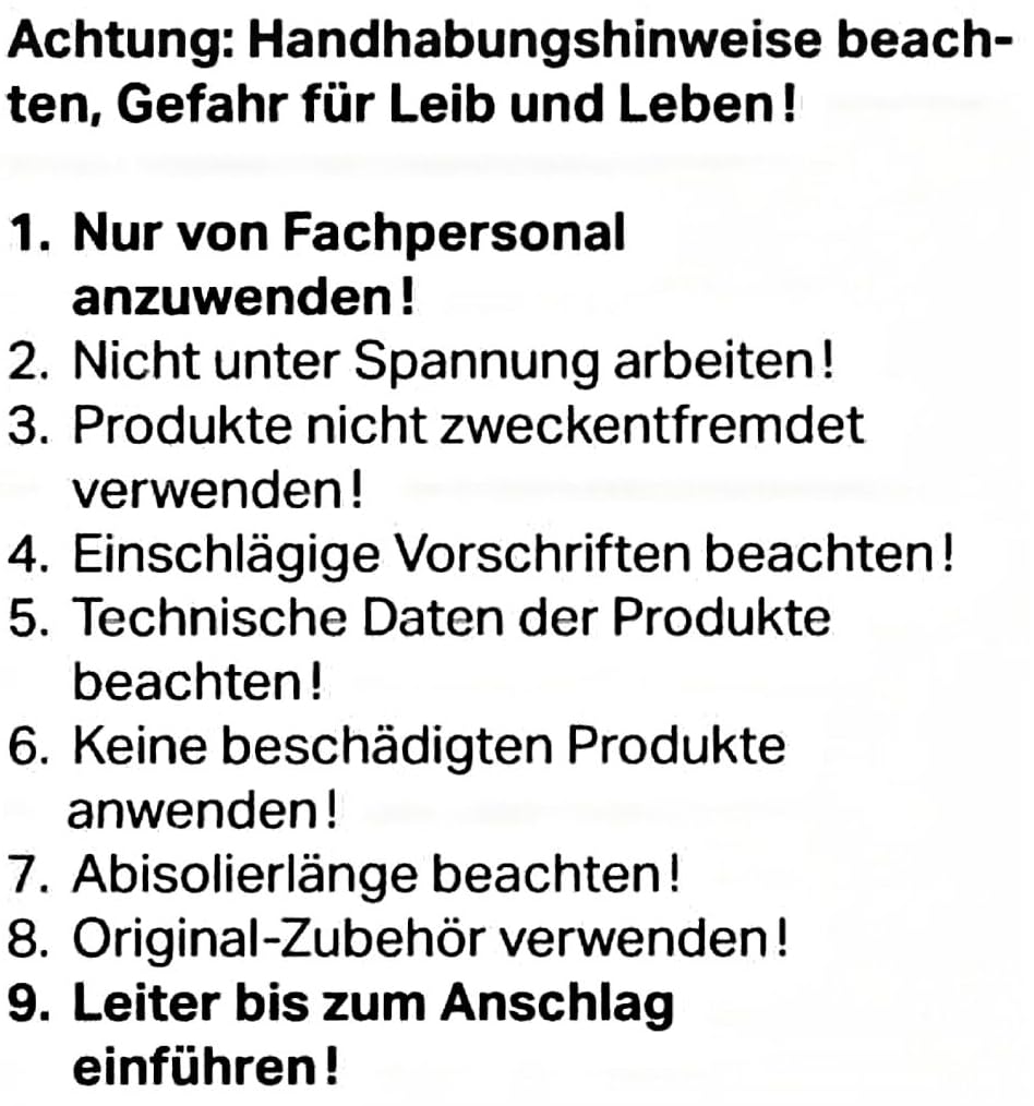 WAGO Klemme (105 Stück) Set Sortiment 221-412 | 221-413 | 221-415 | 2273-202 | 2273-203 | 2273-204 |