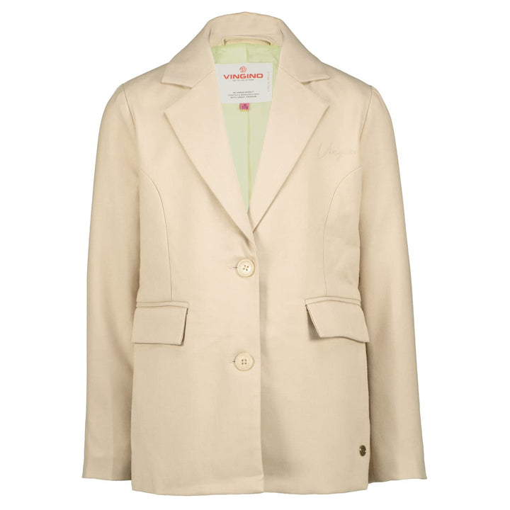 Vingino Girls's Tayla Casual Blazer 164 Tan Grey, 164 Tan Grey