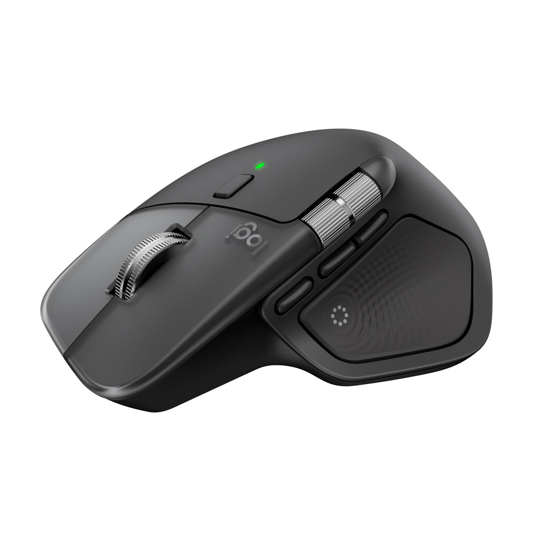 Logitech MX Master 4 for Mac, ergonomische Bluetooth-Maus mit fortschrittlichem haptischem Feedback,