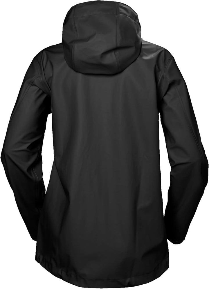 Helly Hansen Damen Moss Jacke Regenjacke (1er Pack) XS Schwarz, XS Schwarz
