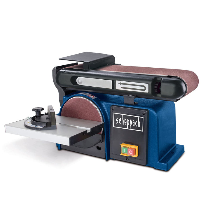 Scheppach Band -&amp; Tellerschleifer BTS800 Bandschleifer | 370W Leistung | Bandlänge 715mm - Breite 10