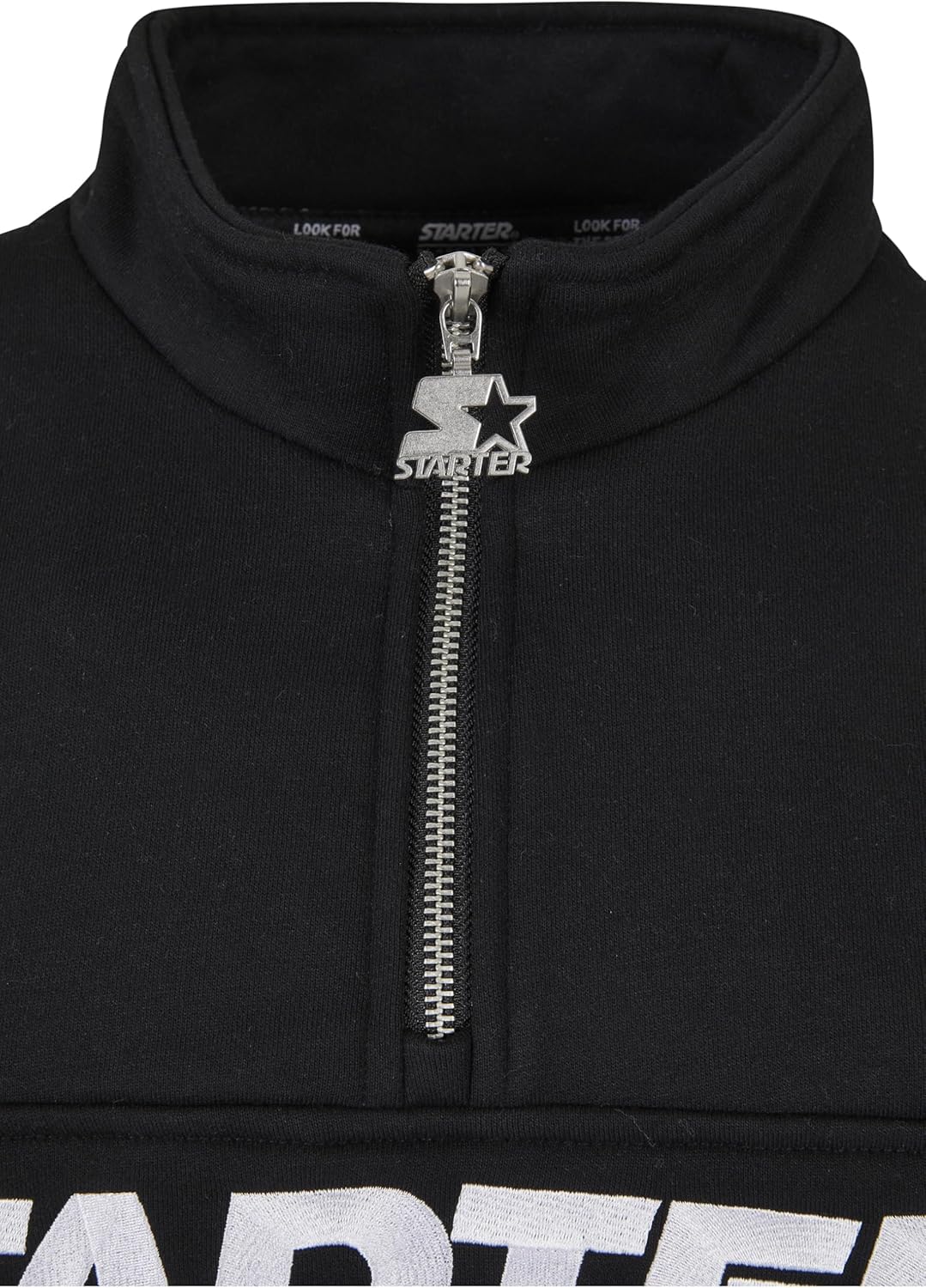 Starter Black Label Herren Starter Heavy Color Block Troyer M Schwarz, M Schwarz