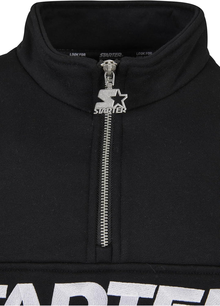 Starter Black Label Herren Starter Heavy Color Block Troyer M Schwarz, M Schwarz