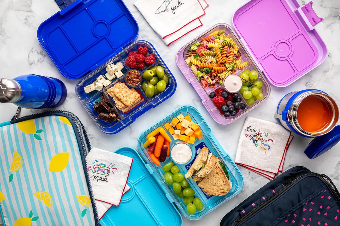 Yumbox Panino auslaufsichere Bento-Box, Sandwich-Grösse, passend für ein Sandwich plus Seiten, 3 Fäc