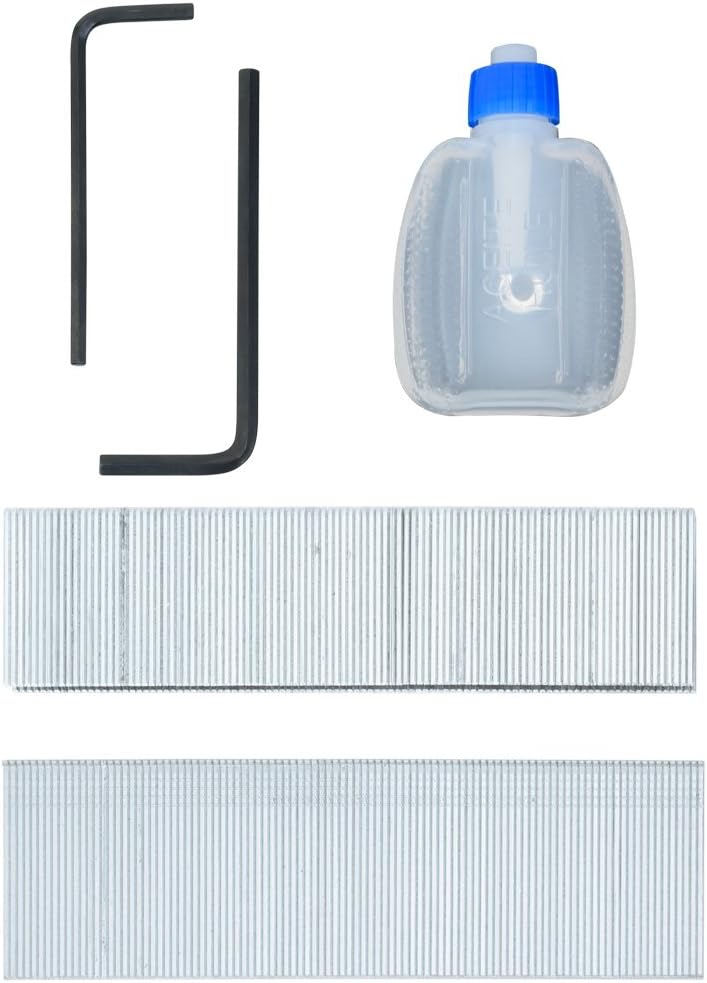 MONZANA® Druckluft Schlauchtrommel automatisch 10m 1/4' Aufroller inkl. 2in1 Drucklufttacker 100 Kla