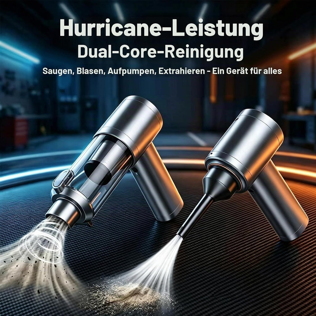 SCOVEE Handstaubsauger,Autostaubsauger,Tastatur-Staubsauger,26000Pa Starke Saugkraft mit 1-Knopf-Sel