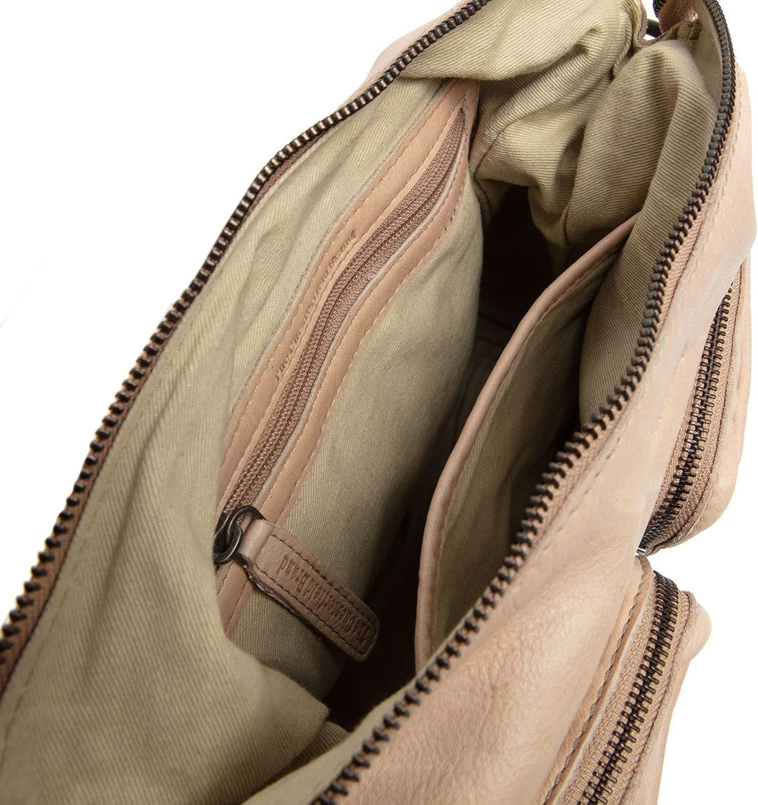 The Chesterfield Brand Washed Nitra Schultertasche Leder 29 cm